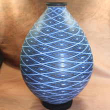 Load image into Gallery viewer, Señor Ernesto Ramirez Silva - Mata Ortiz Mexican Pottery - Large Blue Olla
