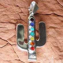 Load image into Gallery viewer, Pachamama Incan Cactus Jewelry Pendant Chakana