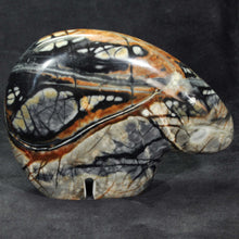 Load image into Gallery viewer, Western American Picasso Granite Arched Backed Bear Fetish