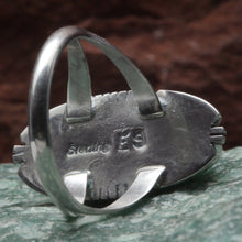 Load image into Gallery viewer, Sterling Silver Ring Turquoise
