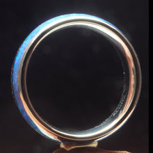 Load image into Gallery viewer, Blue Opal Koa Wood Tungsten Ring