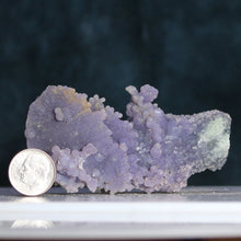 Load image into Gallery viewer, Druzy Soft Lavender Grape Agate - Cliffs of Detail
