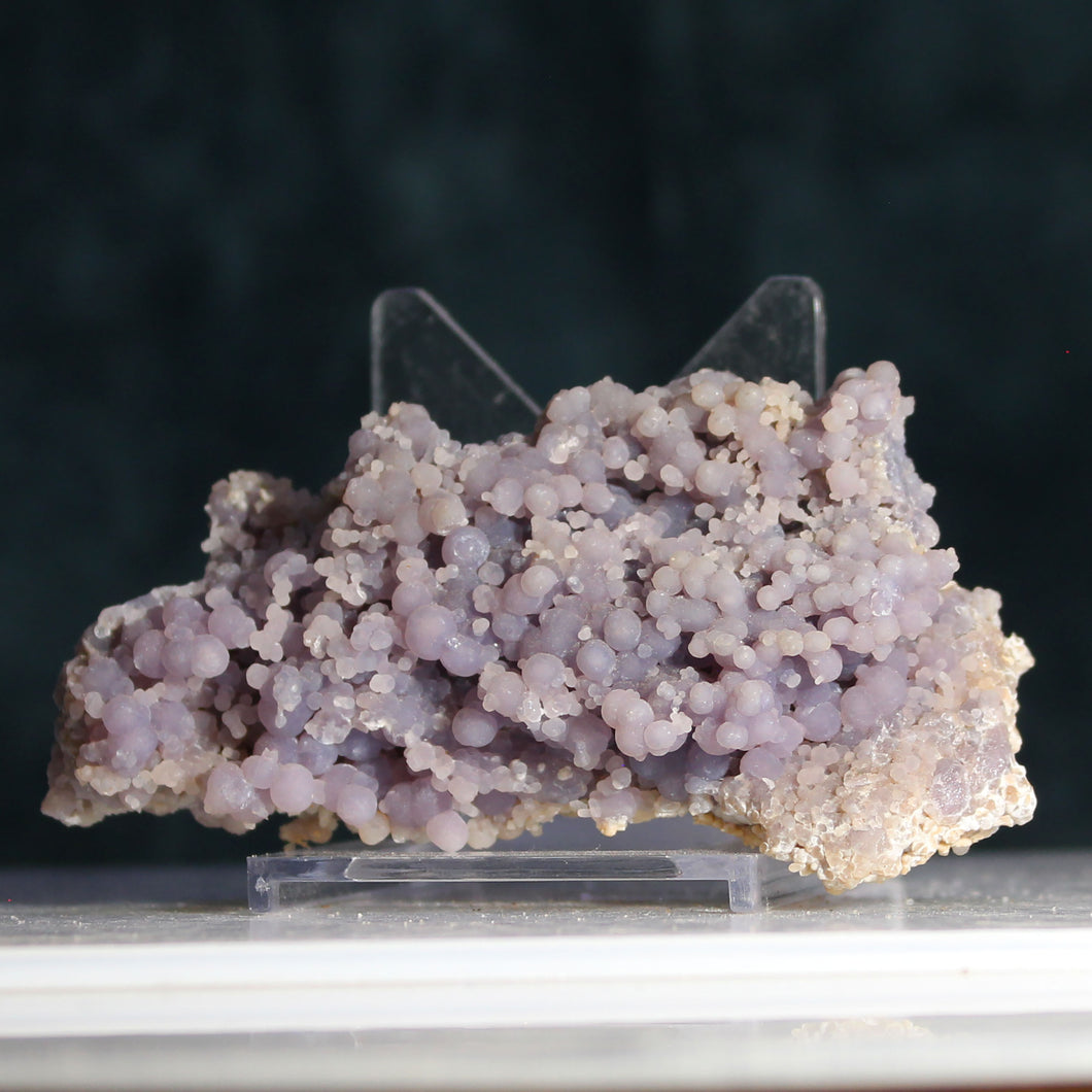 Druzy Soft Lavender Grape Agate - Packed Tight