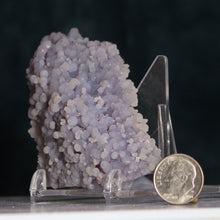 Load image into Gallery viewer, Druzy Soft Lavender Grape Agate - Layers of Spheres
