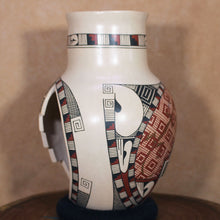 Load image into Gallery viewer, Señor Che Pedregon - Open Window Creation - Mexican Mata Ortiz Pottery
