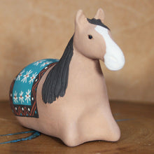 Load image into Gallery viewer, Horse w/ Blanket - Mata Ortiz Figure - Ms. Debi Flanagan
