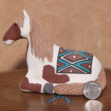 Load image into Gallery viewer, Resting Horse - Mata Ortiz Figure - Ms. Debi Flanagan
