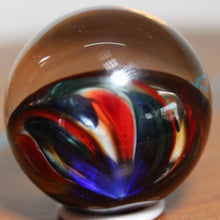 Load image into Gallery viewer, Borosilicate Glass Marble - Kevin O&#39;Grady - Gold Drapery
