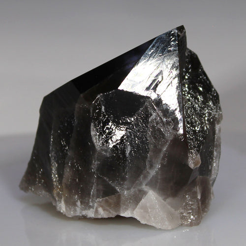 piercing black smoky quartz