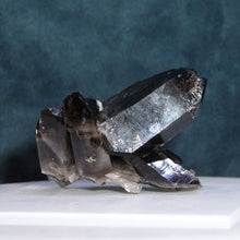 Load image into Gallery viewer, Black Smoky Quartz - Heavy Dusting of Crystals
