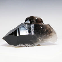 Load image into Gallery viewer, Black Smoky Quartz Curtain of Spears on its side
