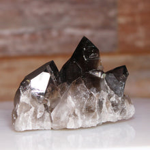 Load image into Gallery viewer, Black Smoky Quartz Prominent Cluster of Points
