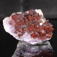 Load image into Gallery viewer, Canadian Thunder Bay Amethyst - Rust Red Gemstone
