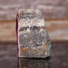 Load image into Gallery viewer, Cobaltoan Dolomite Thick Pink w/ Malachite Crystal
