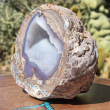 Load image into Gallery viewer, Druzy Blue Dugway Geode Botryoidal Chamber
