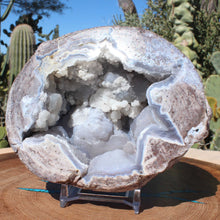 Load image into Gallery viewer, Dugway Geode Star Face Light Blue
