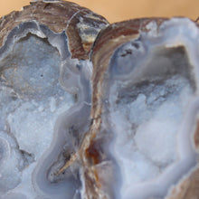 Load image into Gallery viewer, Dugway Geode Double Blue Half Juab Formation
