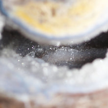 Load image into Gallery viewer, Blue Gray Lavender Dugway Geode Smile Chamber
