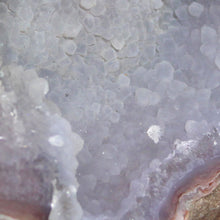 Load image into Gallery viewer, Blue Dugway Open Geode Fluorescent Green
