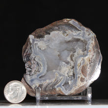 Load image into Gallery viewer, Blue Dugway Geode Half Large Open Chamber
