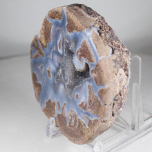 Load image into Gallery viewer, Blue Quartz Dugway Geode Ice Crystals Chamber
