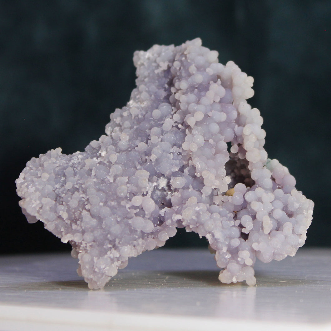 Druzy Soft Lavender Grape Agate - Indonesia