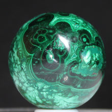 Load image into Gallery viewer, Congolese Malachite Crystal - Green Planet Juniper - Hand Shaped Mineral Egg
