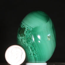 Load image into Gallery viewer, Malachite Liquid Swirls - Crystal Egg
