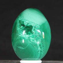 Load image into Gallery viewer, Malachite Liquid Swirls - Crystal Egg
