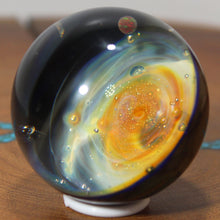 Load image into Gallery viewer, Borosilicate Intergalactic Galactic Glass Marble - Kevin O'Grady
