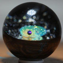 Load image into Gallery viewer, Borosilicate Glass Marble  Intergalactic Nebula - Kevin O'Grady
