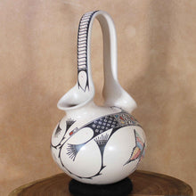 Load image into Gallery viewer, Angela Corona - Wedding Vase Rainbow Butterflies - Mata Ortiz Pottery
