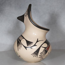 Load image into Gallery viewer, Angela Corona Owl Figure Mata Ortiz Pottery
