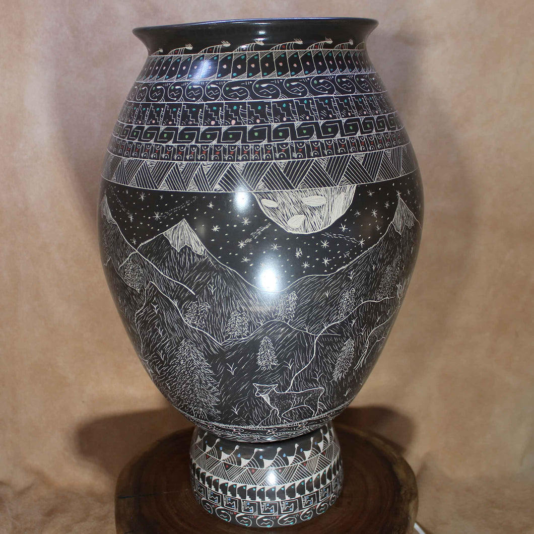 Señor Antonio More - Large Celestial Wonders - Mata Ortiz Pottery