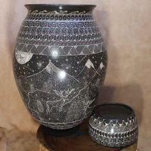 Load image into Gallery viewer, Señor Antonio More - Large Celestial Wonders - Mata Ortiz Pottery
