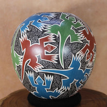 Load image into Gallery viewer, Ms. Belinda Poncé - Lizards Everywhere - Mata Ortiz Pottery
