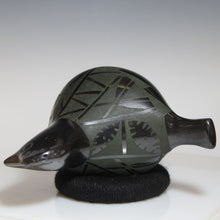 Load image into Gallery viewer, Side view of pottery bird
