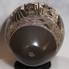 Load image into Gallery viewer, Signature On Diana Loya Day of the Dead Pottery
