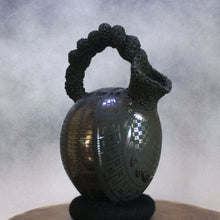 Load image into Gallery viewer, Señor Eli Ortiz - Rope Handle Pitcher - Mata Ortiz Pottery
