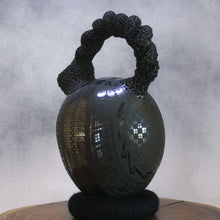 Load image into Gallery viewer, Señor Eli Ortiz - Rope Handle Pitcher - Mata Ortiz Pottery
