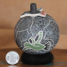 Load image into Gallery viewer, Ms. Gabriela Corona Silveira - Hummingbirds - Mata Ortiz Pottery w/ Lid
