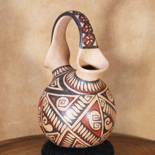 Load image into Gallery viewer, Señor Gerardo Mora Teña - Wedding Vase - Mata Ortiz Mexican
