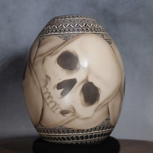 Load image into Gallery viewer, Overlapping Skulls - Mata Ortiz Pottery - Limited Edition
