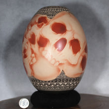 Load image into Gallery viewer, Airbrushed Skulls - Mata Ortiz Pottery - Rare Southwest Ochre
