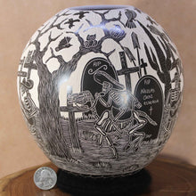 Load image into Gallery viewer, Day of the Dead Celebration - Mexican Pottery - Señor Hilario Quezada
