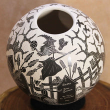 Load image into Gallery viewer, Day of the Dead Celebration - Mexican Pottery - Señor Hilario Quezada
