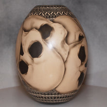 Load image into Gallery viewer, Dark Shadow Skulls Mata Ortiz Pottery
