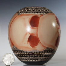 Load image into Gallery viewer, Rouge Shadow Skulls - Mata Ortiz Pottery - Limited Edition
