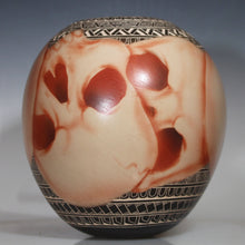 Load image into Gallery viewer, Rouge Shadow Skulls Mata Ortiz Pottery

