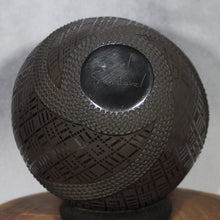 Load image into Gallery viewer, Mata Ortiz Pottery - Artist Señor Israel Sandoval - Traditional Designs in Black
